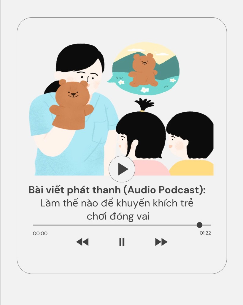 Làm thế nào để khuyến khích trẻ chơi đóng vai